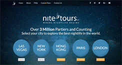 Desktop Screenshot of nitetours.com
