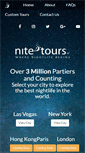 Mobile Screenshot of nitetours.com